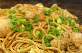 牛ホルモン焼きそば